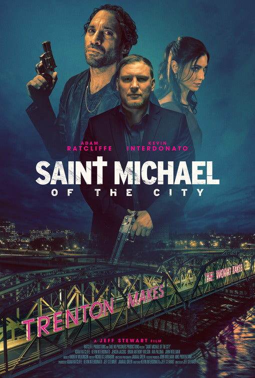 1000 piece jigsaw puzzle for the movie poster: Saint Michael of the City (2024)