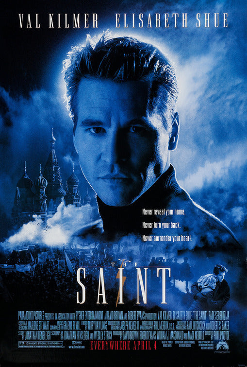 the movie poster: The Saint (1997) ver3