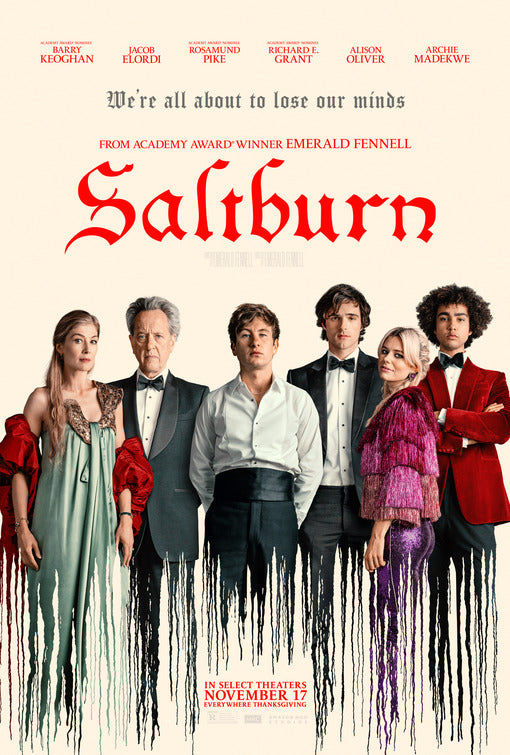 1000 piece jigsaw puzzle for the movie poster: Saltburn (2023) ver10