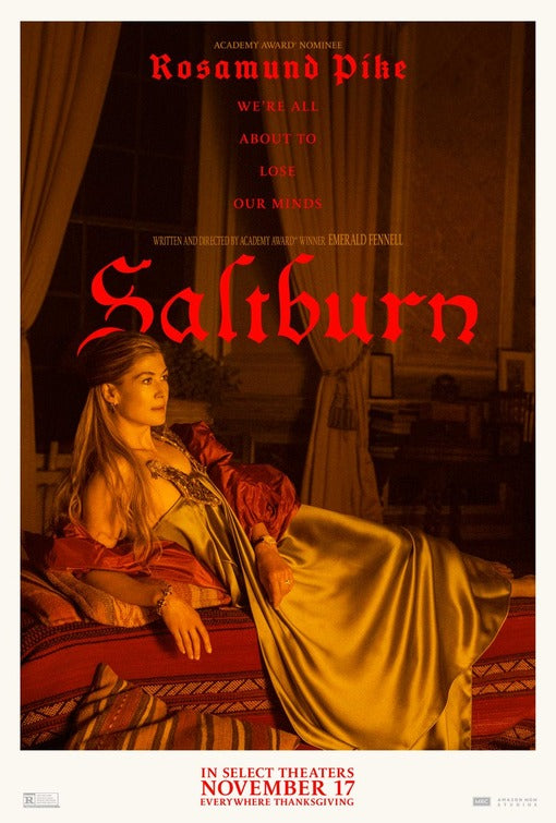 1000 piece jigsaw puzzle for the movie poster: Saltburn (2023) ver6