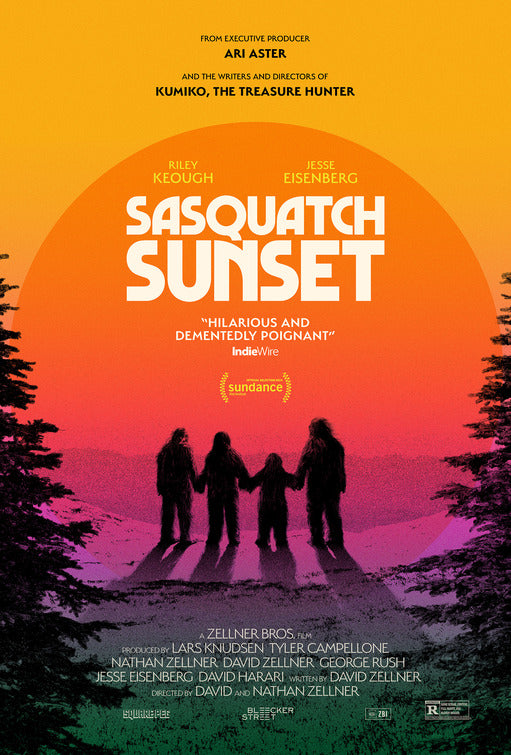 1000 piece jigsaw puzzle for the movie poster: Sasquatch Sunset (2024)