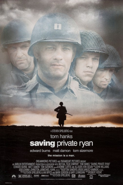 the movie poster: Saving Private Ryan (1998) ver2