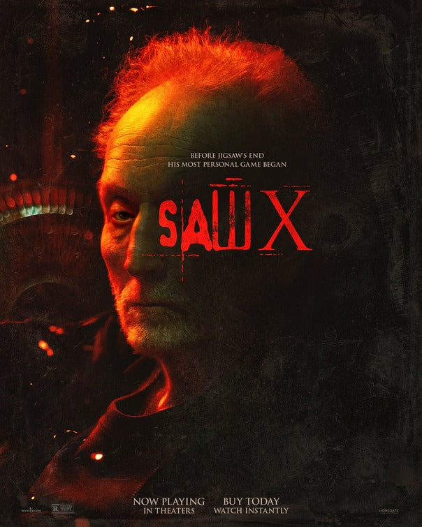 1000 piece jigsaw puzzle for the movie poster: Saw X (2023) ver9