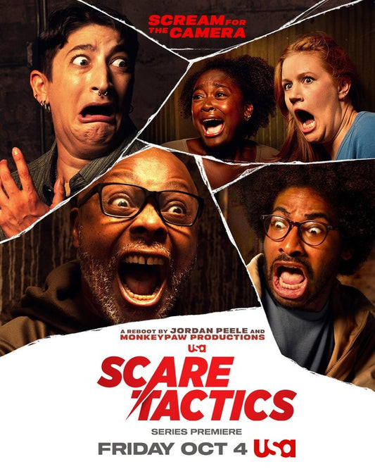 1000 piece jigsaw puzzle for tv poster: Scare Tactics