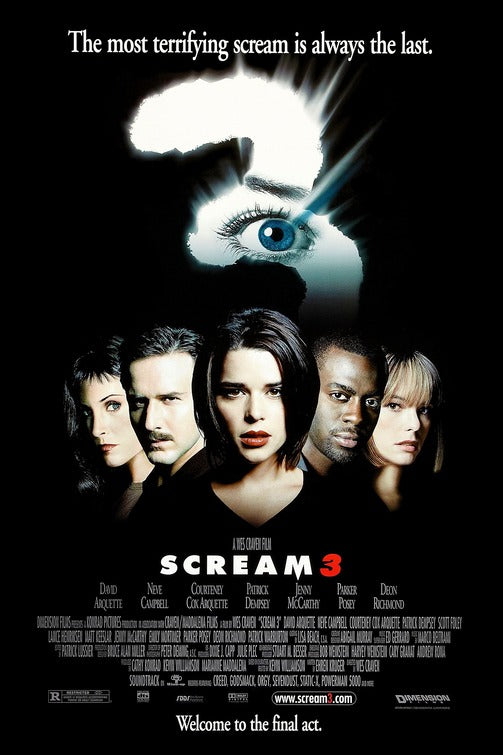 the movie poster: Scream 3 (2000) ver2