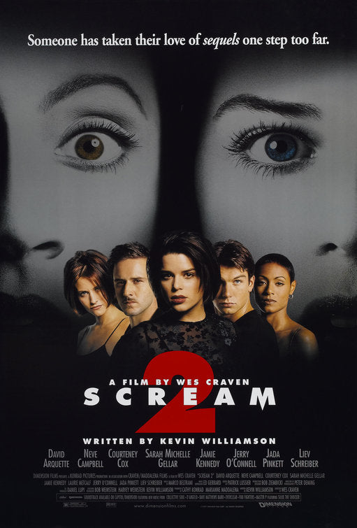 the movie poster: Scream 2 (1997) ver2