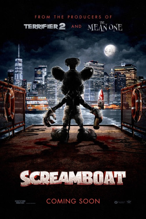 1000 piece jigsaw puzzle for the movie poster: ScreamBoat (2025)