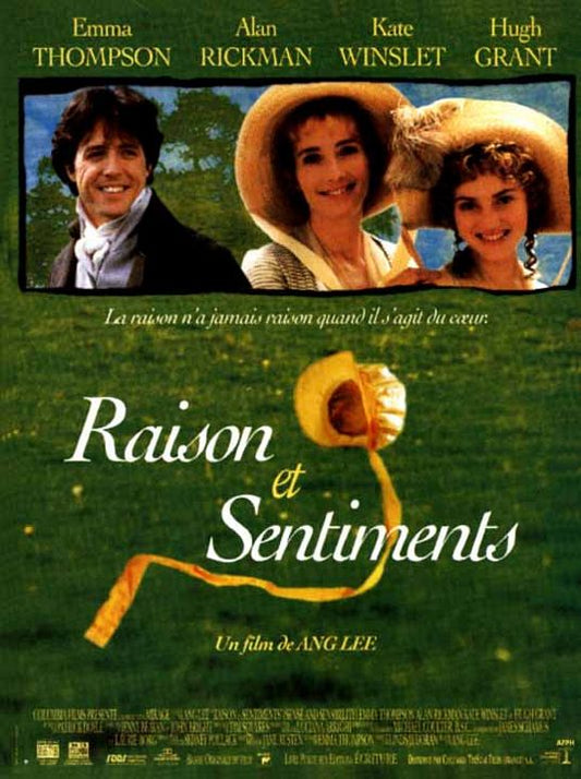 the movie poster: Sense And Sensibility (1995) ver2