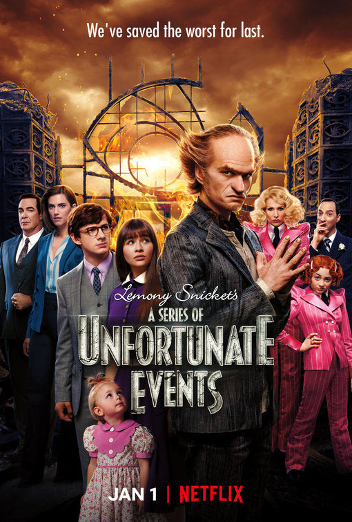 1000 piece jigsaw puzzle for tv poster: A Series of Unfortunate Events, ver3