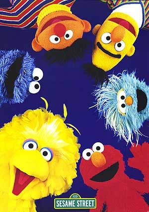 1000 piece jigsaw puzzle for tv poster: Sesame Street