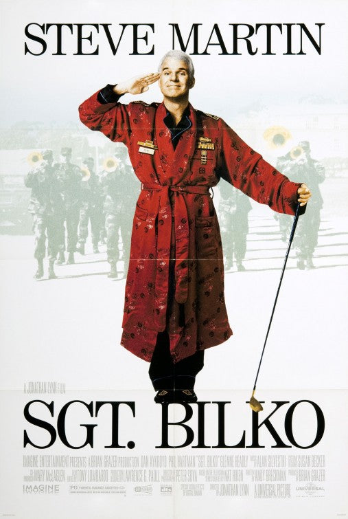 the movie poster: Sgt. Bilko (1996)