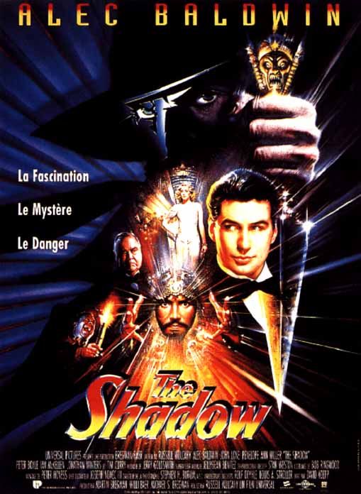 the movie poster: The Shadow (1994) ver3