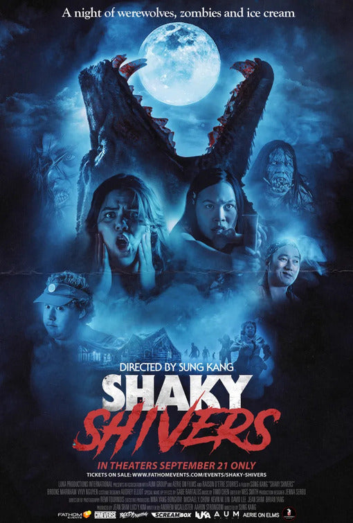 1000 piece jigsaw puzzle for the movie poster: Shaky Shivers (2023) ver2