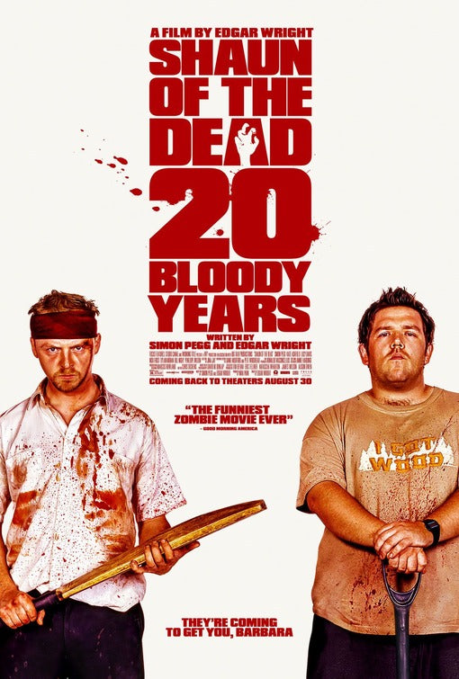 1000 piece jigsaw puzzle for the movie poster: Shaun of the Dead (2004) ver3