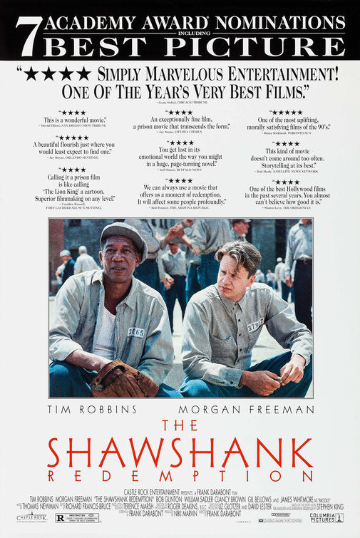 the movie poster: The Shawshank Redemption (1994) ver3