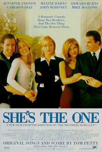 the movie poster: She's The One (1996)