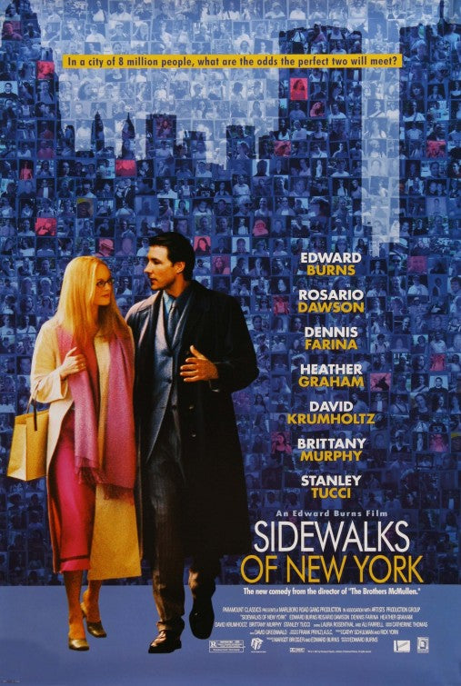 the movie poster: Sidewalks of New York (2001) ver1