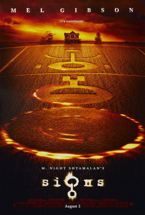 the movie poster: Signs (2002) ver2