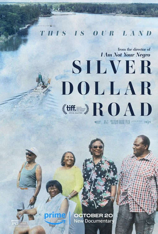 1000 piece jigsaw puzzle for the movie poster: Silver Dollar Road (2023)