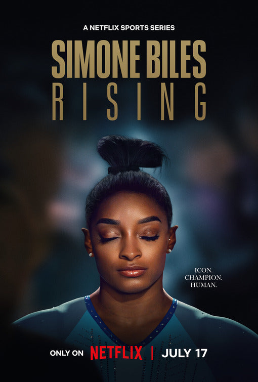 1000 piece jigsaw puzzle for tv poster: Simone Biles: Rising