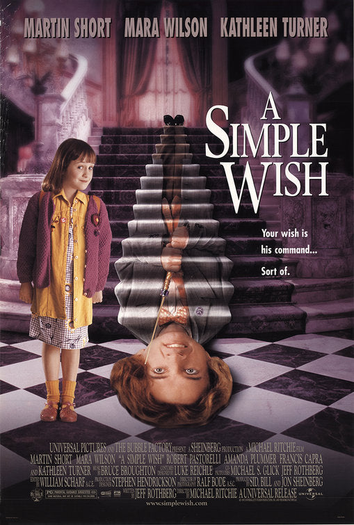 the movie poster: A Simple Wish (1997)