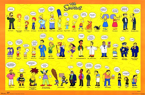 1000 piece jigsaw puzzle for tv poster: The Simpsons, ver5