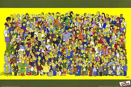 1000 piece jigsaw puzzle for tv poster: The Simpsons, ver9