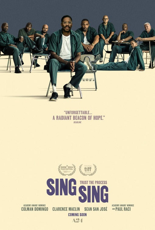 1000 piece jigsaw puzzle for the movie poster: Sing Sing (2024)