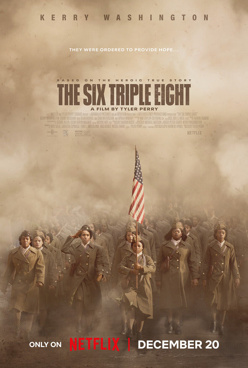 1000 piece jigsaw puzzle for the movie poster: The Six Triple Eight (2024)