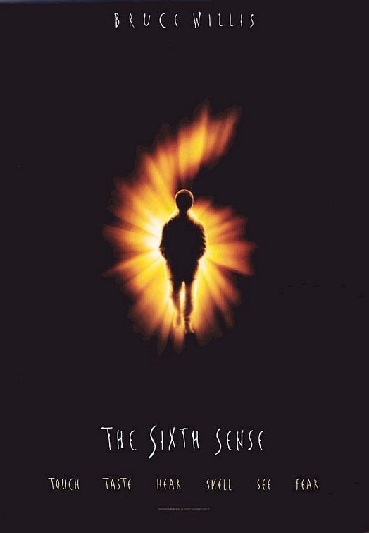 the movie poster: The Sixth Sense (1999) ver2