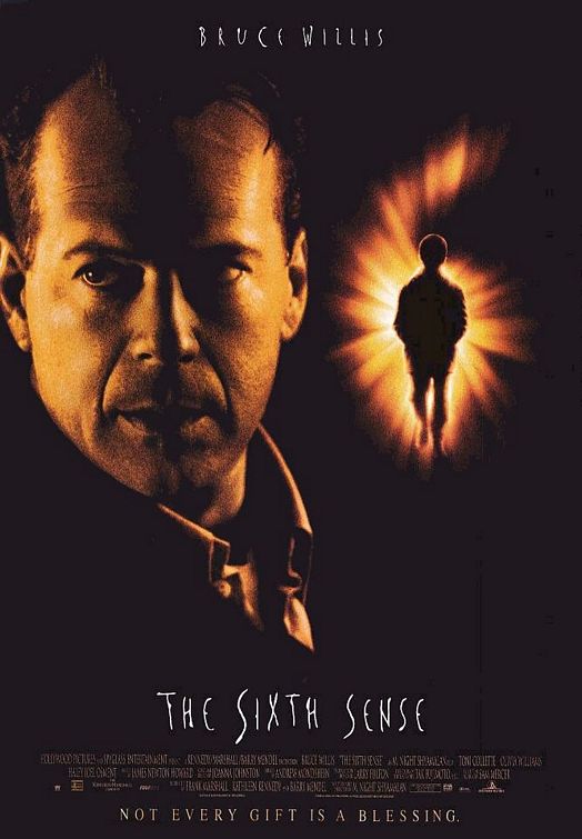 the movie poster: The Sixth Sense (1999) ver3