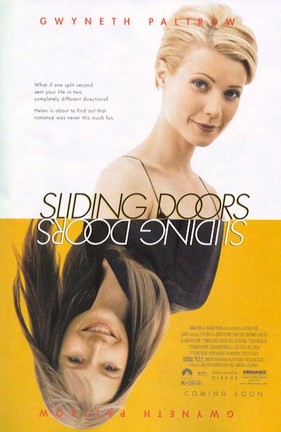 the movie poster: Sliding Doors (1998)