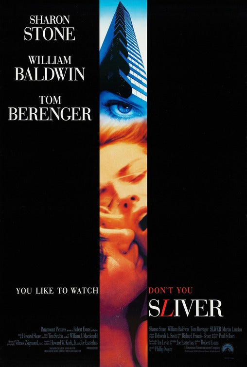 the movie poster: Sliver (1993)