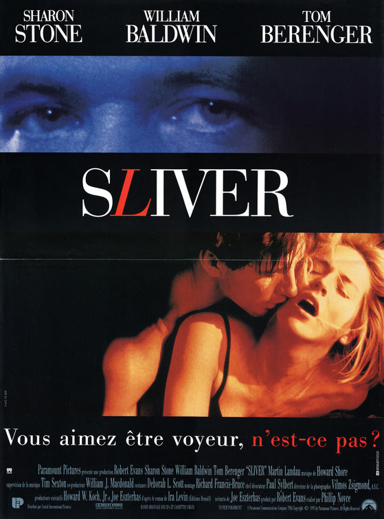 the movie poster: Sliver (1993) ver2