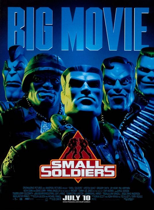 the movie poster: Small Soldiers (1998) ver2