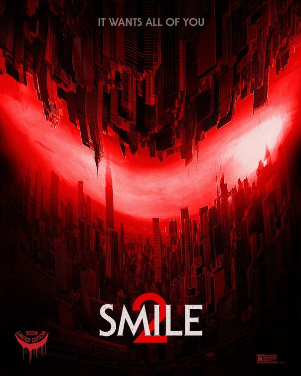 1000 piece jigsaw puzzle for the movie poster: Smile 2 (2024) ver6