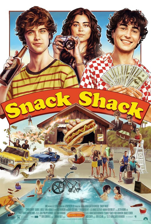 1000 piece jigsaw puzzle for the movie poster: Snack Shack (2024)