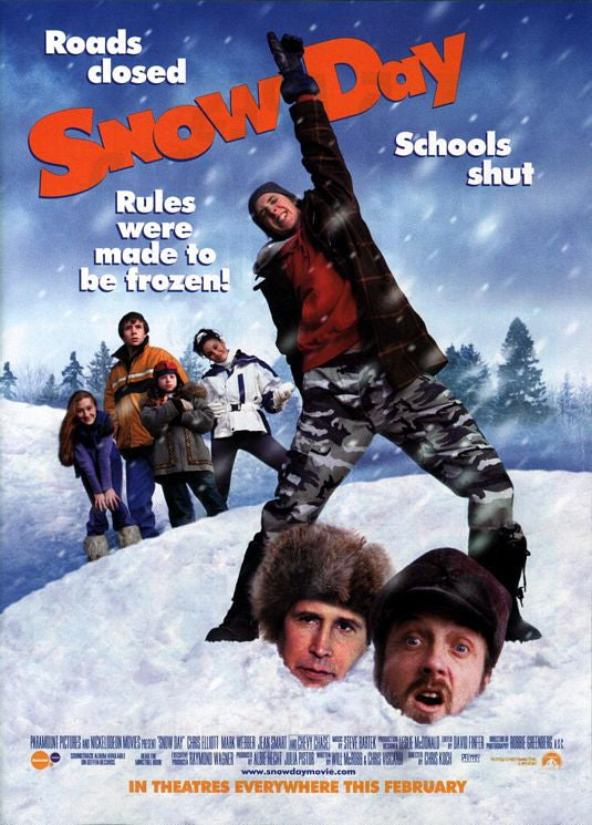 the movie poster: Snow Day (2000)