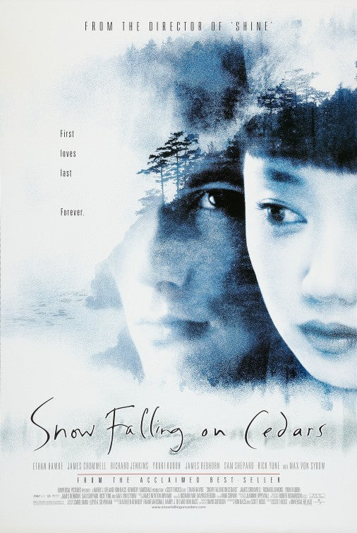 the movie poster: Snow Falling on Cedars (1999)