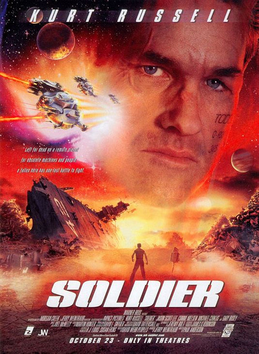 the movie poster: Soldier (1998) ver1