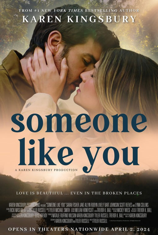 1000 piece jigsaw puzzle for the movie poster: Someone Like You (2024)