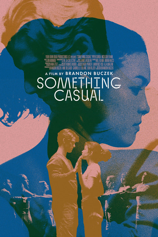 1000 piece jigsaw puzzle for the movie poster: Something Casual (2024)