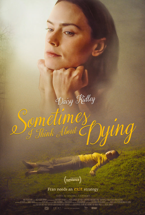 1000 piece jigsaw puzzle for the movie poster: Sometimes I Think About Dying (2024) ver5