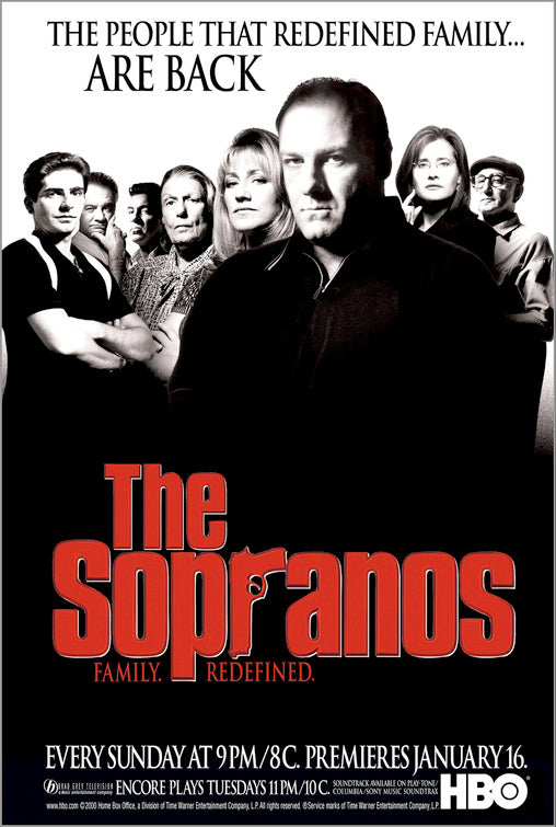 1000 piece jigsaw puzzle for tv poster: The Sopranos, ver2