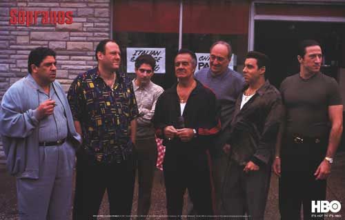 1000 piece jigsaw puzzle for tv poster: The Sopranos, ver4