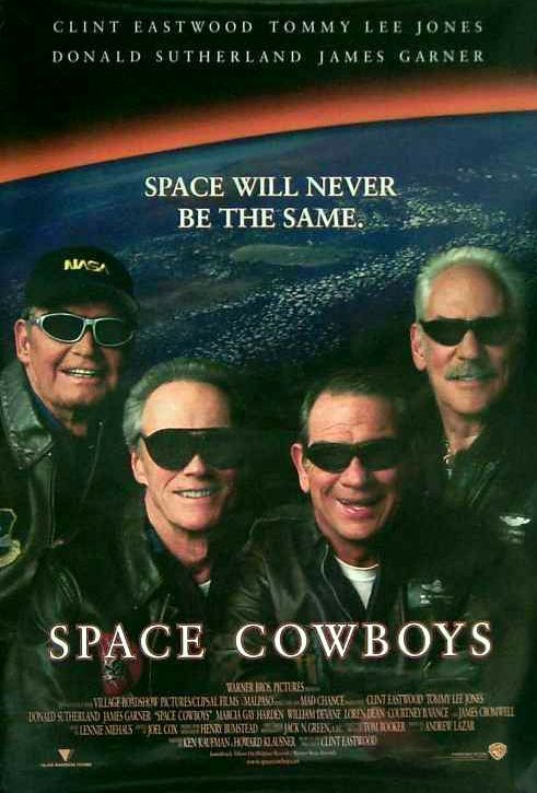 the movie poster: Space Cowboys (2000) ver2