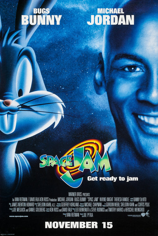 the movie poster: Space Jam (1996)