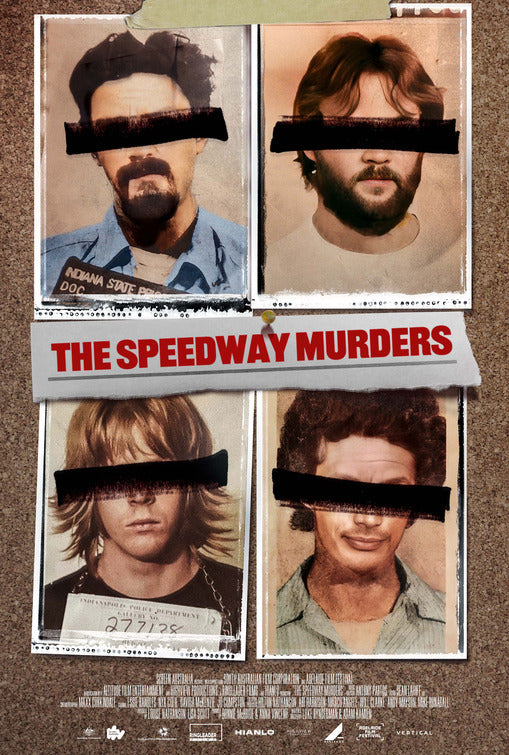 1000 piece jigsaw puzzle for the movie poster: The Speedway Murders (2024)