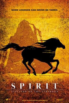 the movie poster: Spirit: Stallion of the Cimarron (2002) ver2