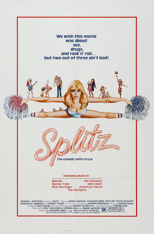 1000 piece jigsaw puzzle for the movie poster: Splitz (1982)